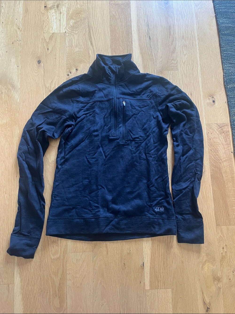 Mountain Khakis Women's Black Quarter-Zip Pullover Sweater
